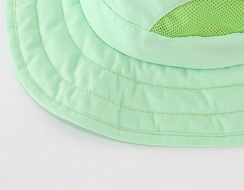 Connectyle Kids Sun Hat for Boys Girls Wide Brim Bucket Hat UPF 50+ Sun Protection Hat Breathable Summer Beach Hat - Image 4